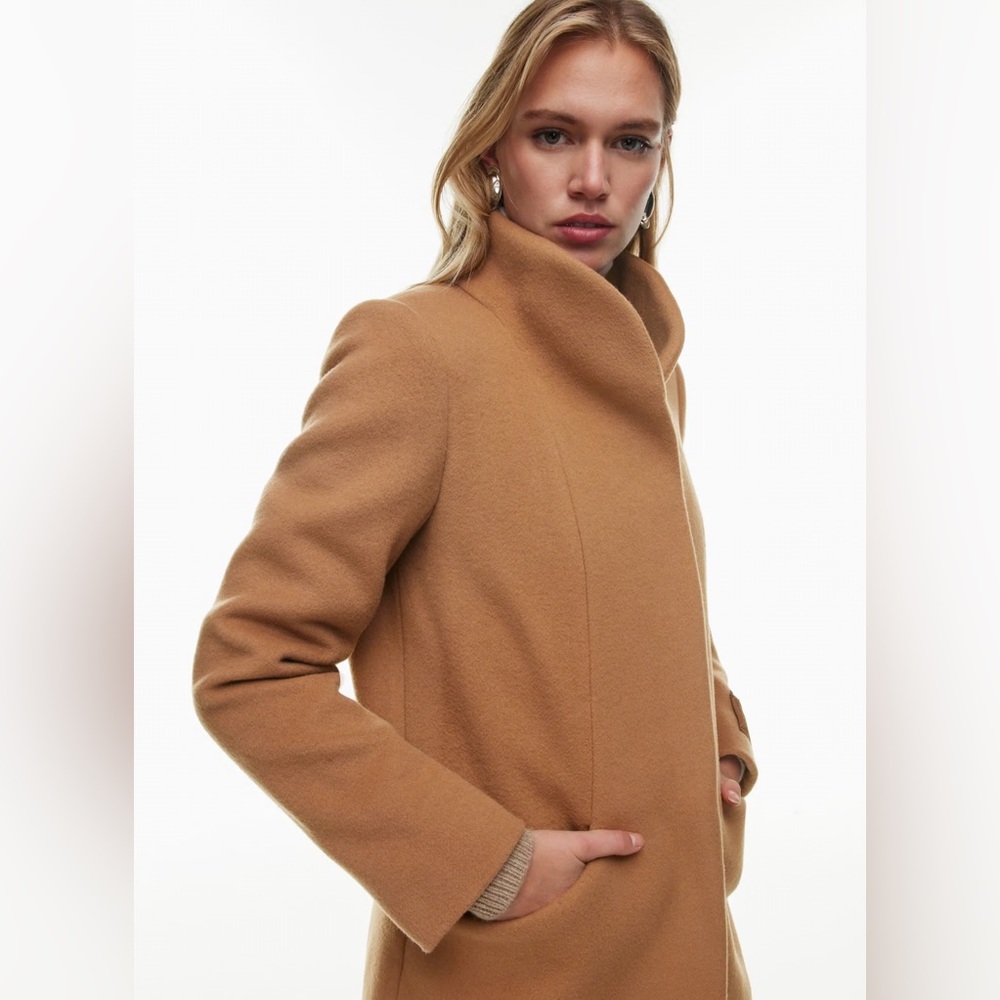 Wilfred Cocoon Wool and Cashmere Coat